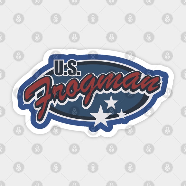 US Frogman Sticker by TCP